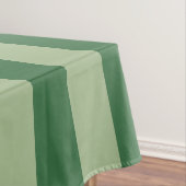 Vertikale Streifen, grün gestreift Tischdecke (Beispiel)
