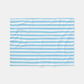 Vertikale Streifen in blau und weiß mittlerer Größ Fleecedecke (Vorderseite (Horizontal))