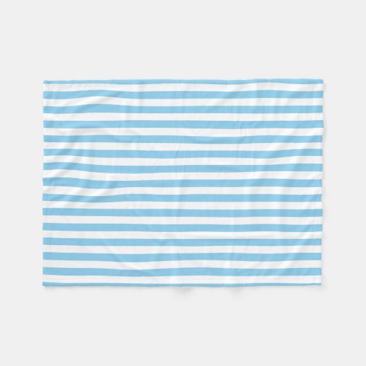Vertikale Streifen in blau und weiß mittlerer Größ Fleecedecke (Vorderseite (Horizontal))