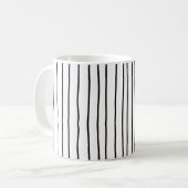 Vertikale Streifen Kaffeetasse (Vorderseite Links)