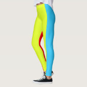 Vertikale Streifen Leggings (Links)