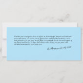 Vertikale Streifen mit grünem und blauem Chic 3 Fo (Rückseite)