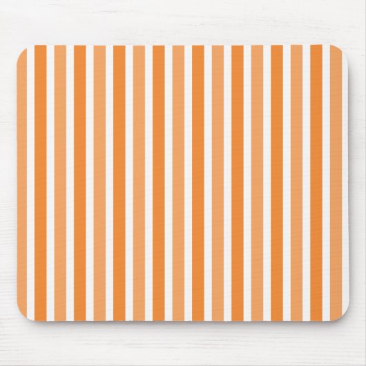 Vertikale Streifen Mousepad, Mandarine Mousepad (Vorne)