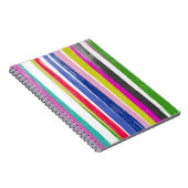 Vertikale Streifen Notizblock (Rechte Seite)