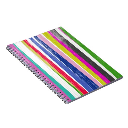 Vertikale Streifen Notizblock (Rechte Seite)