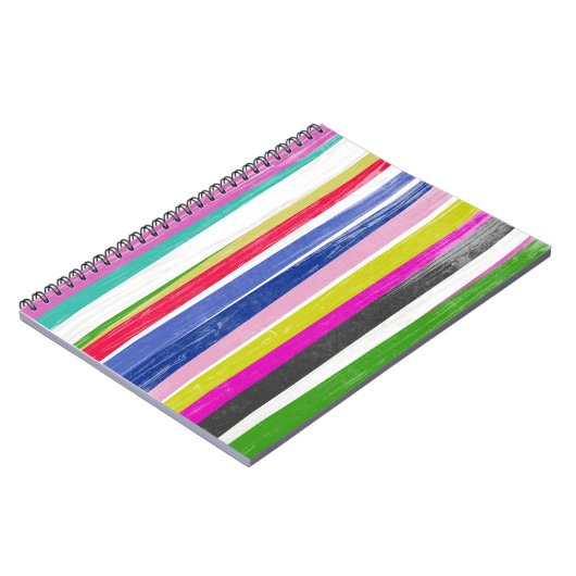 Vertikale Streifen Notizblock (Linke Seite)