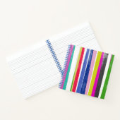 Vertikale Streifen Notizblock (Innenseite)