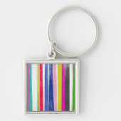 Vertikale Streifen Schlüsselanhänger (Vorne)