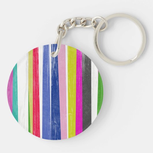 Vertikale Streifen Schlüsselanhänger (Rückseite)