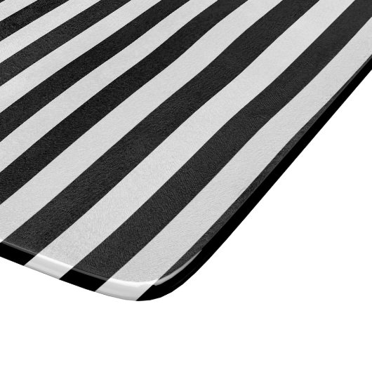 Vertikale Streifen Schneidebrett (Ecke)