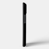 Vertikale Streifen schwarz und weiß gestreift Case-Mate iPhone Hülle (Rückseite / Rechts)