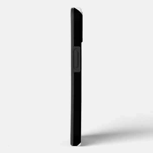 Vertikale Streifen schwarz und weiß gestreift Case-Mate iPhone Hülle (Rückseite / Rechts)