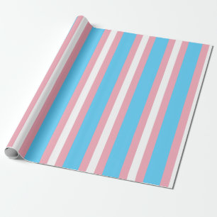 Vertikale Transgender-Pride-Markierung Geschenkpapier