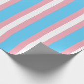 Vertikale Transgender-Pride-Markierung Geschenkpapier (Ecke)