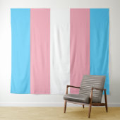 Vertikale Transgender-Pride-Markierung Wandteppich (Beispiel (Horizontal))