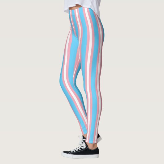 Vertikale Transgender-Prix-Markierung Leggings (Links)