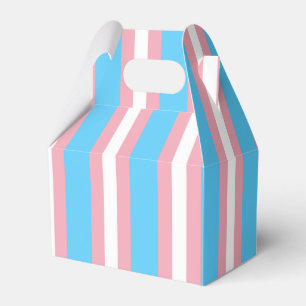 Vertikale Transgender-Stolz-Flagge Geschenkschachtel