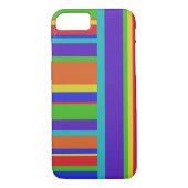 Vertikale und horizontale Streifen Case-Mate iPhone Hülle (Rückseite)
