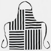 Vertikale und horizontale Streifen Schürze (Vorderseite)