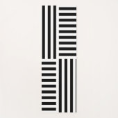 Vertikale und horizontale Streifen Yogamatte (Vorderseite)