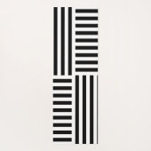 Vertikale und horizontale Streifen Yogamatte (Rückseite)