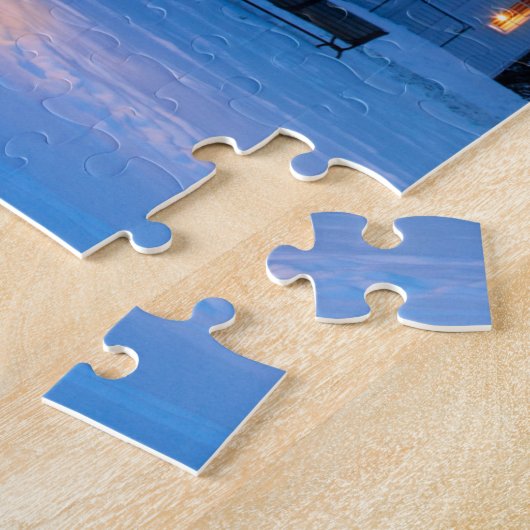 Vertikale Vermont-Rundkirche Puzzle (Seite)