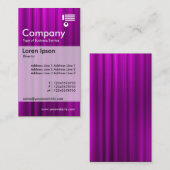 Vertikale versah - gebürstete Magenta mit einem Visitenkarte (Vorne/Hinten)