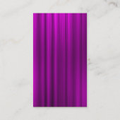 Vertikale versah - gebürstete Magenta mit einem Visitenkarte (Rückseite)