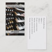 Vertikale Visitenkarte (Vorne/Hinten)