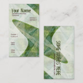 Vertikale Visitenkarte (Vorne/Hinten)