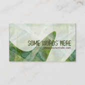 Vertikale Visitenkarte (Rückseite)