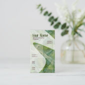 Vertikale Visitenkarte (Stehend Vorderseite)