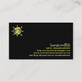 Vertikale Visitenkarte (Rückseite)