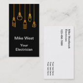 Vertikale Visitenkarten für klassische Elektrogerä Visitenkarte (Vorne/Hinten)