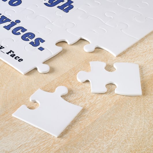 Vertikale Vorlage Puzzle (Seite)