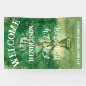 VERTIKALE WASSERFARBE WIEDERSEHEN BANNER (Horizontal)