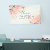 Vertikaler ausziehbarer Banner (Messeveranstaltung)