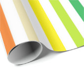 Vertikaler breiterer Spektrum-Regenbogen und Geschenkpapier (Rolleneckpunkt)