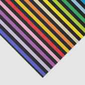 Vertikaler breiterer Spektrum-Regenbogen und Seidenpapier (Ausschnitt)