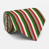 Vertikaler Feiertag Stripes Krawatte (Gerollt)