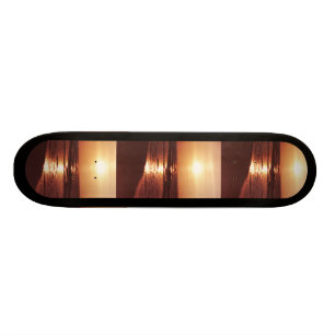 Vertikaler Foto-SchabloneSkateboard Skateboard