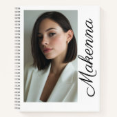 Vertikaler Moment mit Name Notizblock (Vorderseite)