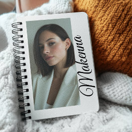 Vertikaler Moment mit Name Notizblock