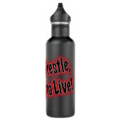 Vertikaler personalisierter Wrestling Trinkflasche (Rechts)