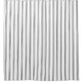 Vertikaler Pinstripes Duschvorhang (Vorderseite)