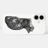 Vertikaler Rahmen, Tabby-Erholung Case-Mate iPhone Hülle (Rückseite (Horizontal))