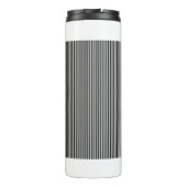 Vertikaler Rhythmus Thermosbecher (Rückseite)