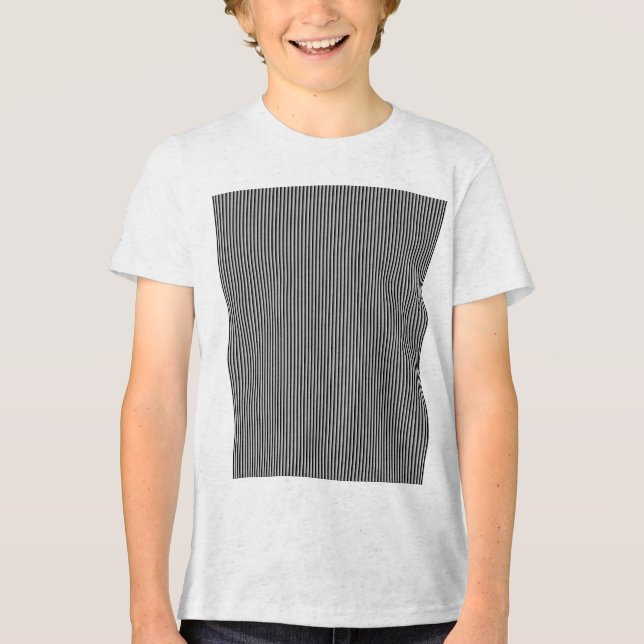 Vertikaler Rhythmus Tri-Blend Shirt (Vorderseite)