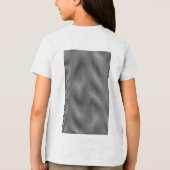 Vertikaler Rhythmus Tri-Blend Shirt (Rückseite)