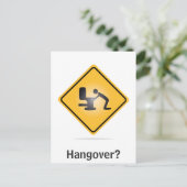 Vertikaler Text auf lustige Postkarte übertragen (Stehend Vorderseite)